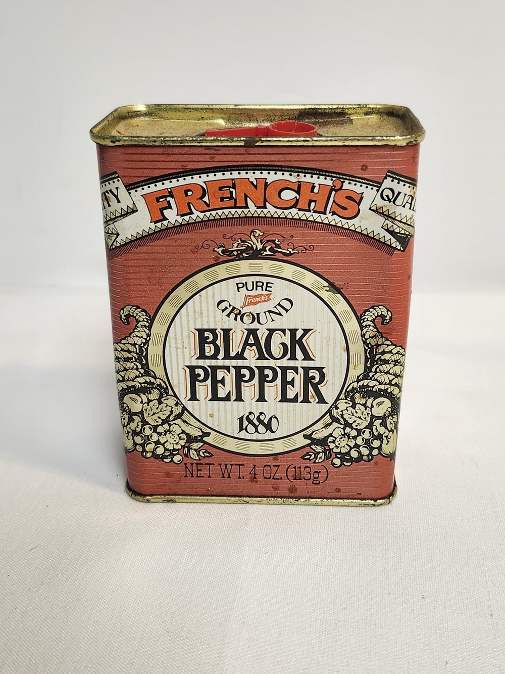 Vintage French's Black Pepper Tin